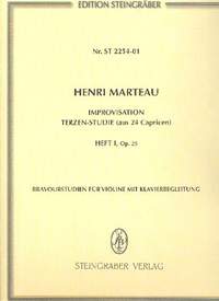 Marteau, H: Improvisation op.25,1