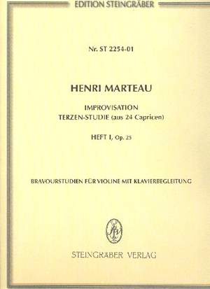 Marteau, H: Improvisation op.25,1