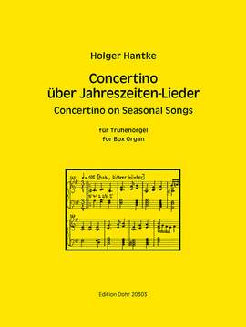 Hantke, H: Concertino über Jahreszeiten-Lieder