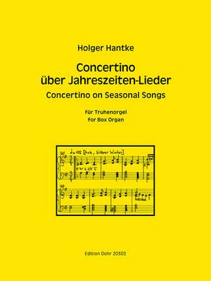 Hantke, H: Concertino über Jahreszeiten-Lieder