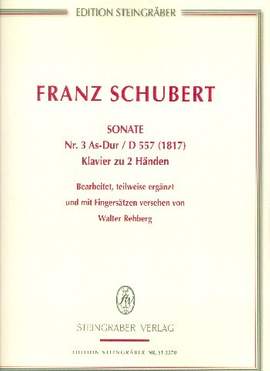 Schubert, F: Sonate As-Dur Nr.3 D557