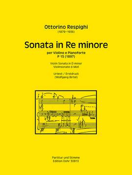 Respighi, O: Sonate d-Moll P 15 (1897)