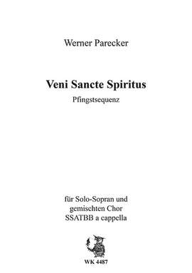 Parecker, W: Veni Sancte Spiritus (Pfingstsequenz)