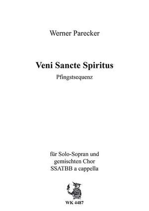 Parecker, W: Veni Sancte Spiritus (Pfingstsequenz)