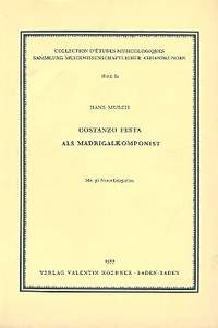 Musch, H: Costanzo Festa als