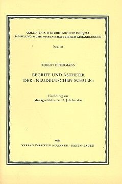 Determann, R: Begriff und Ästhetik der Neudeutschen