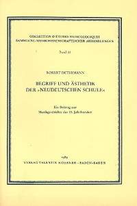 Determann, R: Begriff und Ästhetik der Neudeutschen