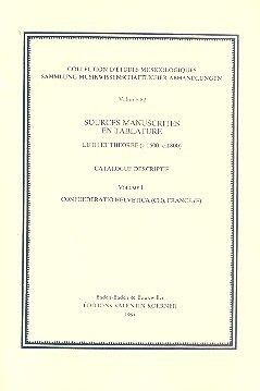 Sources manuscrites en tablature