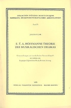 Rohr, J: E.t.a. Hoffmanns Theorie Des