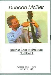 McTier, D: Double Bass Techniques Number 1