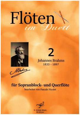 Brahms, J: Flöten im Duett Band 2