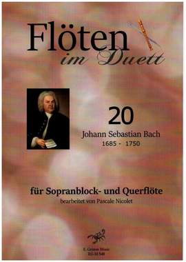 Bach, J S: Flöten im Duett Band 20