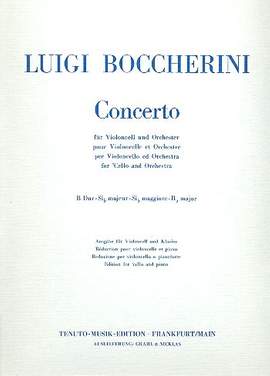 Boccherini, L: Konzert B-Dur für Violoncello