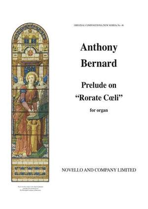 Bernard, A: Prelude on 'Rorate Coeli'