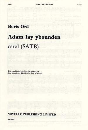 Ord, B: Adam lay ybounden