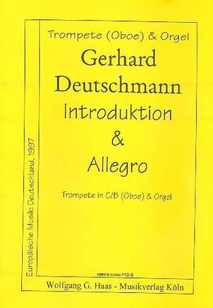 Deutschmann, G: Introduktion und Allegro für