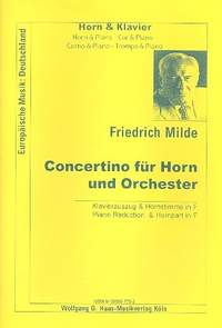 Milde, F: Concertino Fuer Horn Und
