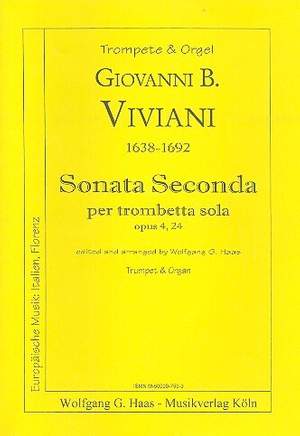 Viviani, G B: Sonata seconda per trombetta sola op.4,24