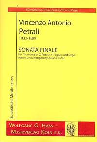 Petrali, V: Sonata finale für Trompete in C,