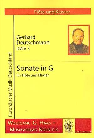 Deutschmann, G: Sonate G-Dur DWV3