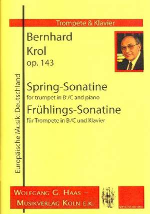 Krol, B: Frühlings-Sonatine für Trompete (B/C)