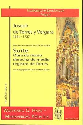 Torres y Vergara, J d: Suite - Obra de mano derecha de medio registro de Torres