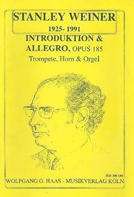 Weiner, S: Introduktion und Allegro op.185 für Trompete,