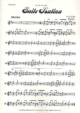 Schindler, K: Suite Latina