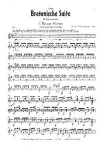 Flachskampf, M: Bretonische Suite