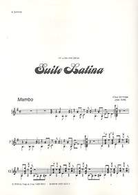 Schindler, K: Suite Latina