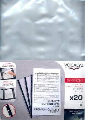 Klarsichthülle Symphony für Chormappe Allegro