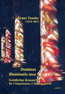 Tunder, F: Dominus illuminatio mea für Alt, gem Chor,