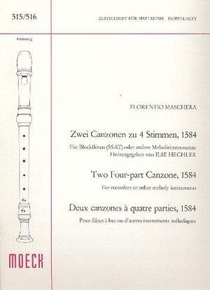 Maschera, F: 2 Canzonen