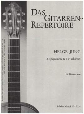Jung, H: 3 Epigramme und ein Nachwort