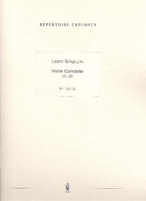 Sinigaglia, L: Konzert op.20 für Violine und Orchester