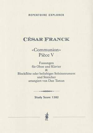Franck, C: 'Communion' (Pièce V)