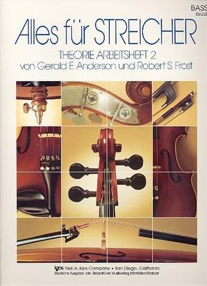 Anderson, G: Alles für Streicher Band 2 Theorie Arbeitsheft