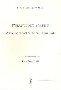 Schmidt, F: Zwischenspiel und Karnevalsmusik aus der Oper 'Notre Dame'
