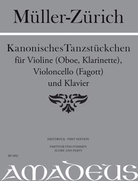 Mueller-Zuerich, P: Kanonisches Tanzstückchen