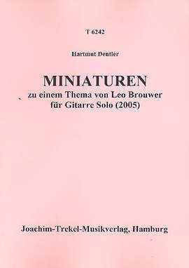 DENTLER, H: Miniaturen zu einem Thema von