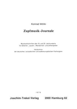 Woelki, K: Zupfmusik-Journale