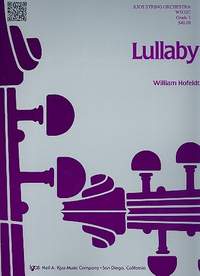 Hofeldt, W: Lullaby for string orchestra