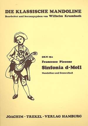 Piccone, F: Sinfonia d-Moll für Mandoline