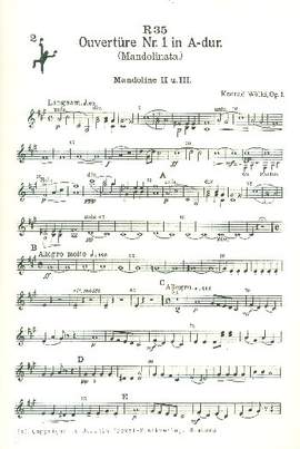 Woelki, K: Ouvertüre A-Dur Nr.1 op.1