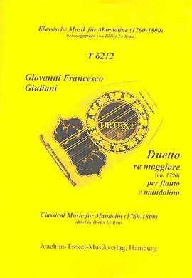 Giuliani, F G: Duetto in re maggiore