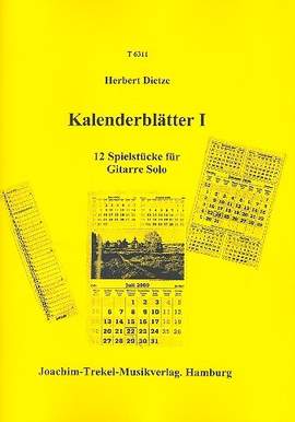 Dietze, H: Kalenderblätter Band 1