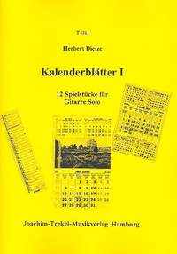 Dietze, H: Kalenderblätter Band 1