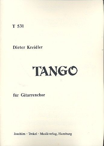 Kreidler, D: Tango