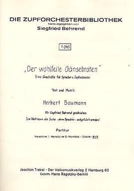 Baumann, H: Der wohlfeile Gänsebraten