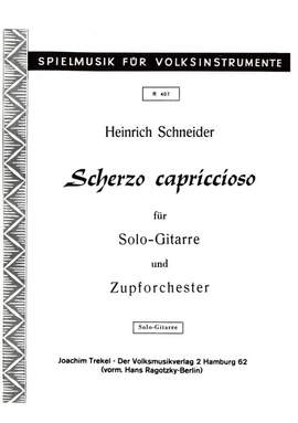Schneider, H: Scherzo capriccioso